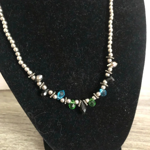 Vtg Beaded Necklace - Picture 3 of 7